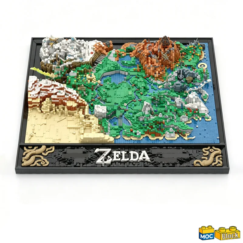14876 Teile Breath Of The Wild Bausteine Modellbausatz Lernspielzeug Anpassbare Kreative Sammlung Beliebtes Geburtstagsgeschenk