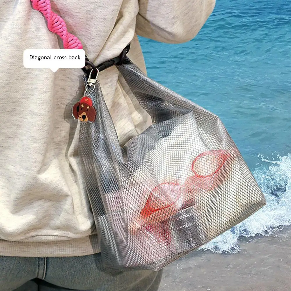 

Portable Waterproof Travel Bag Transparent Toiletry Bag Large Capacity Makeup Organizer Swimming Wash Bag For Women Storage