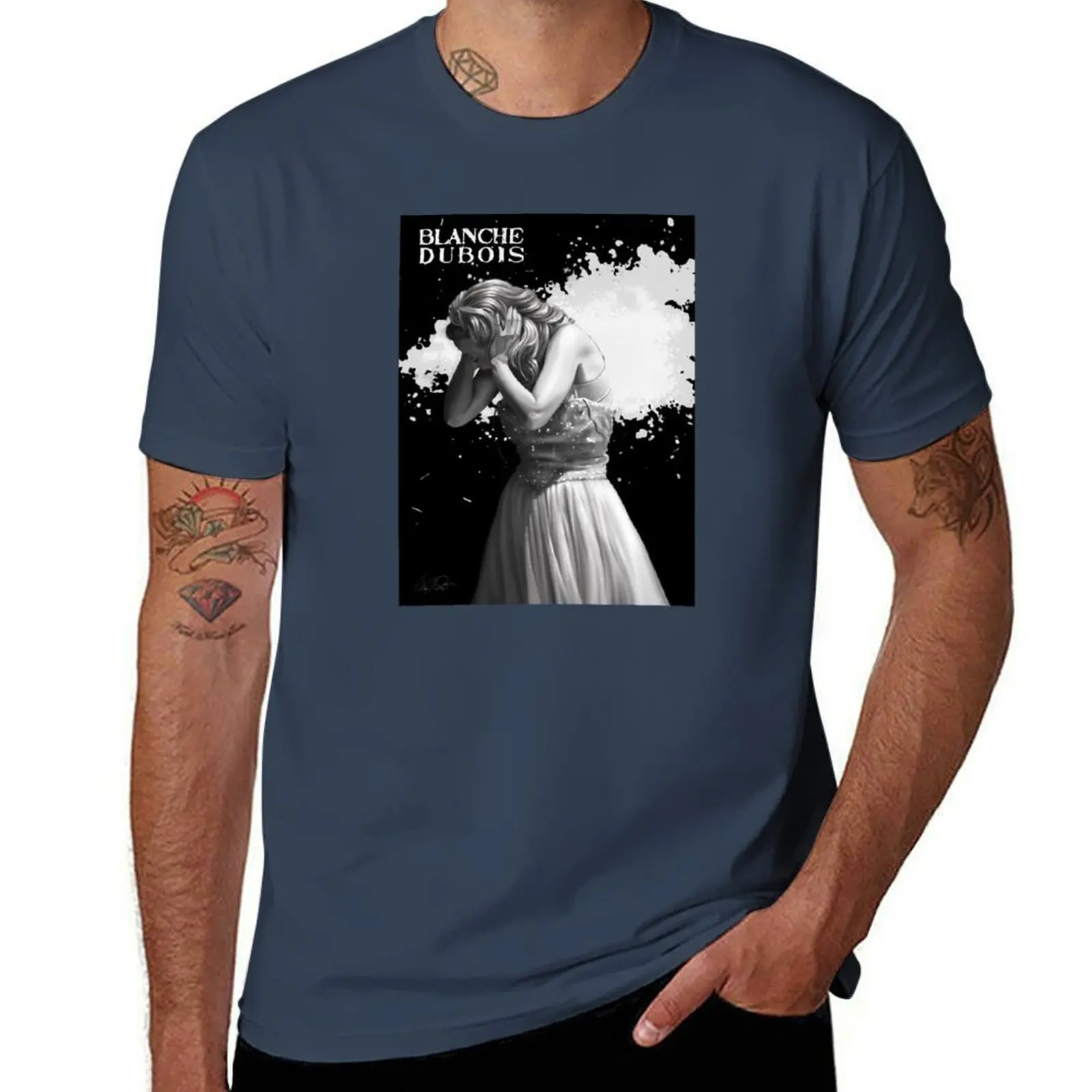 

n°8 Dubois Blanche T-Shirt Sweat Resistant Workout Tee Shirt