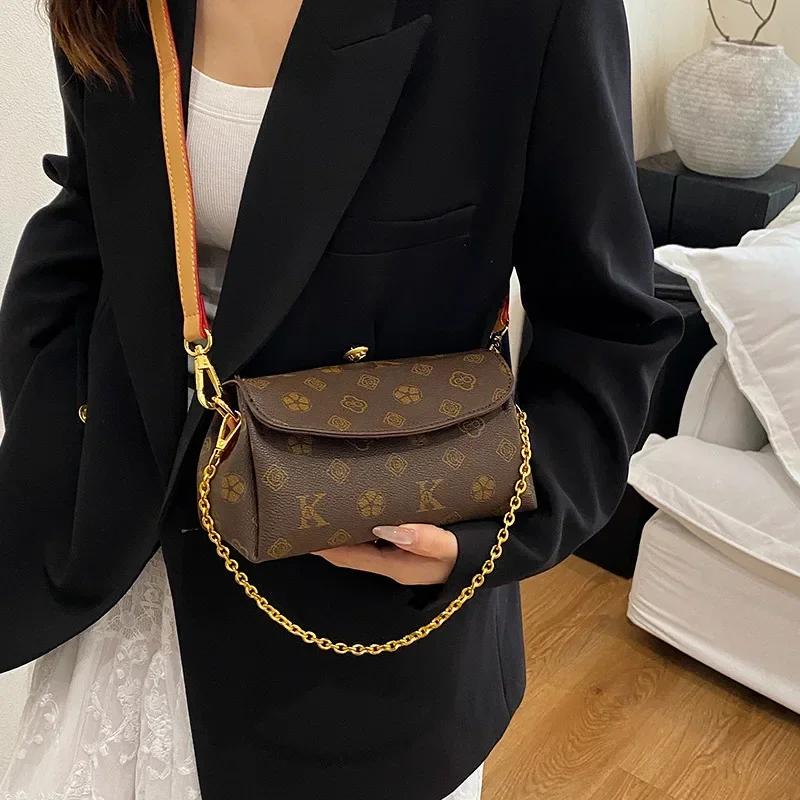 

2025 Luxury-Grade Fashion Printed Women's Bag | Stylish Single-Shoulder, Crossbody & Underarm Carry | High-End Design