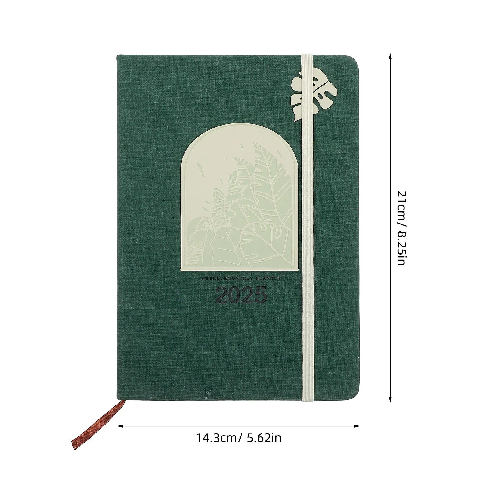 English Agenda Book Multi-function Academic Planner Notebook Journal Notepad Weekly Portable A5