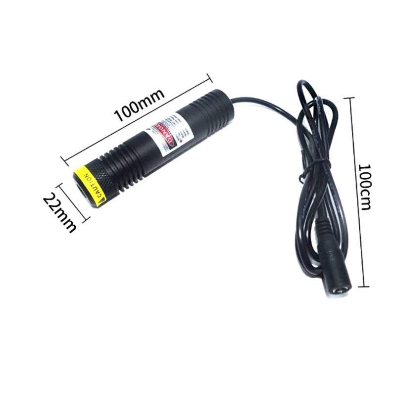 520nm 30mW 50mW 80mW 135mW Green Dot 22x100mm Waterproof Laser Module