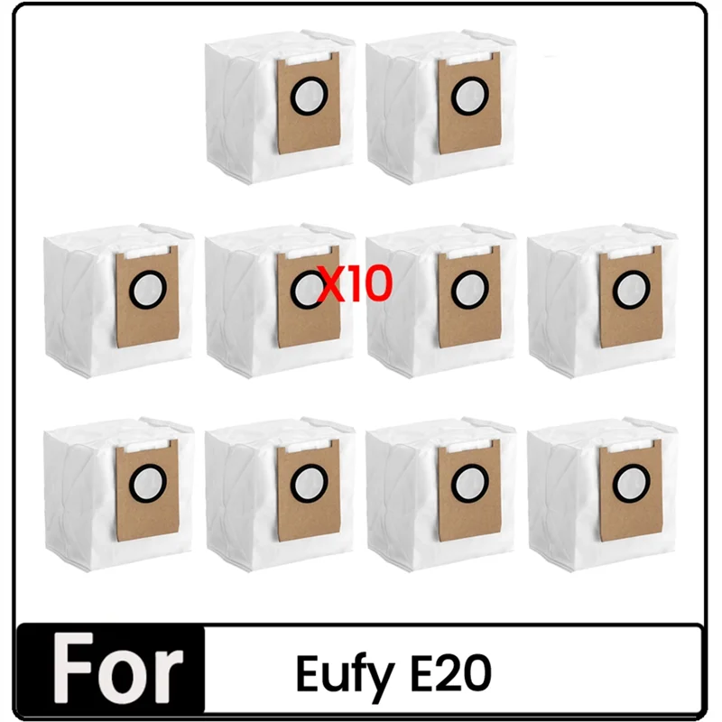 Staubbeutel für Eufy E20 Staubsauger Teile Ersatzteile Müll Staubbeutel 10PCS