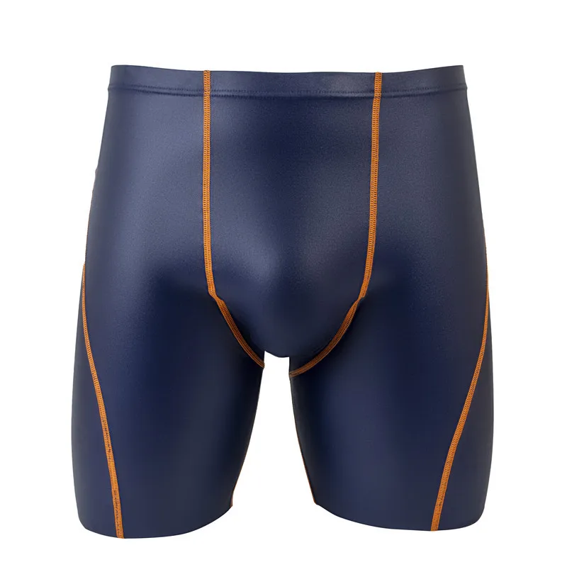 Boxer homme maillot de bain cinq points mode homme printemps chaud pantalons de survêtement homme taille moyenne maillot de bain professionnel 2024-11