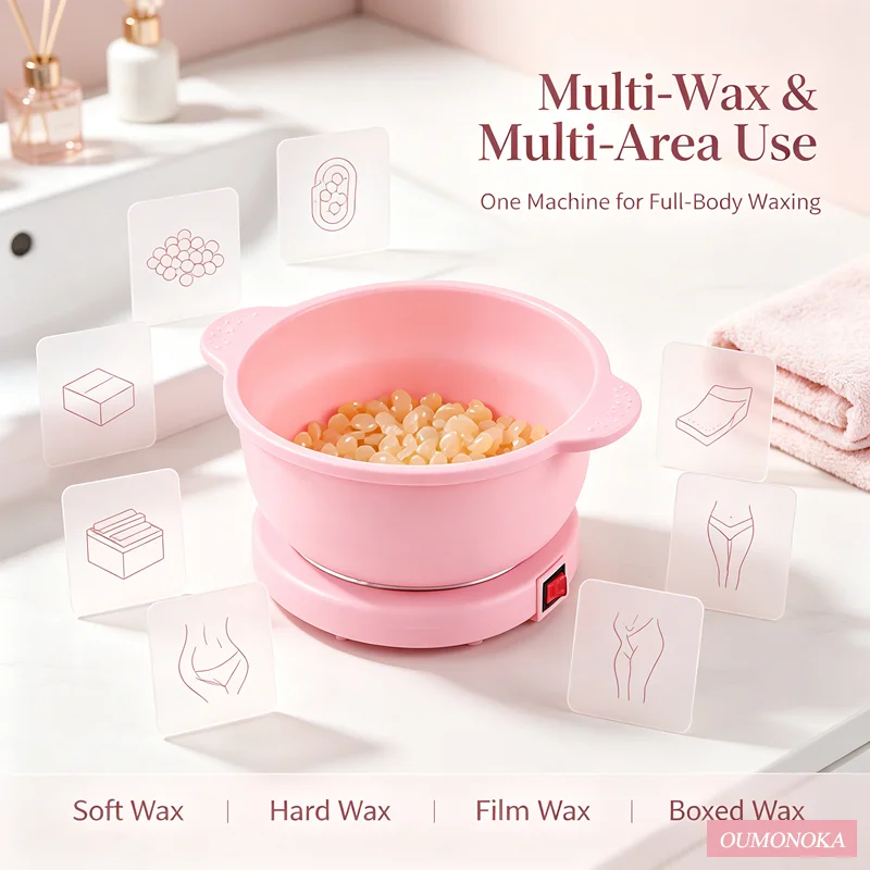 0 Metal Foldable Professional Wax Heater Machine for Depilation  Home Appliance SPA Paraffin Pot Depilatory Shaving Wax Heater image 4