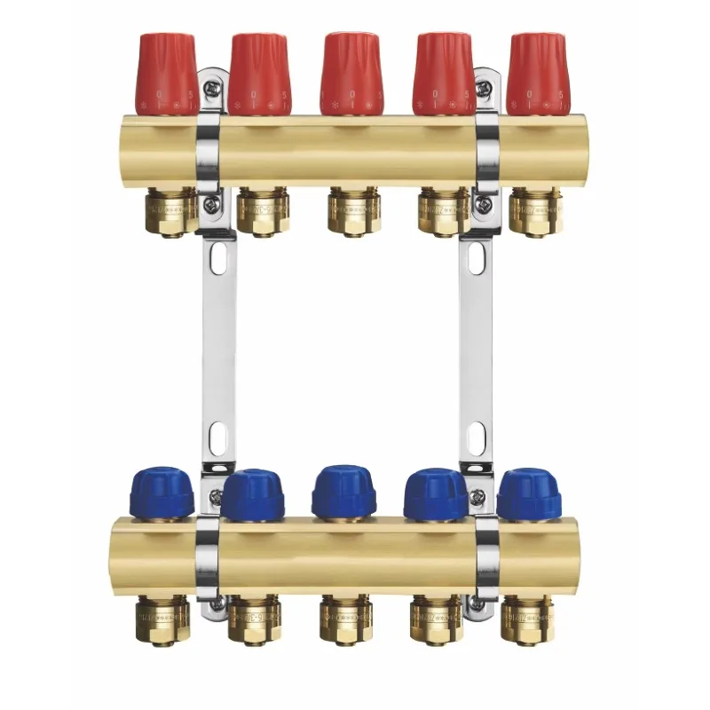 

Thermostatic Manual Head Underfloor Heating Traditional Style Manifold Pump System Unit Water Pipe Hotel Apartment Hospital