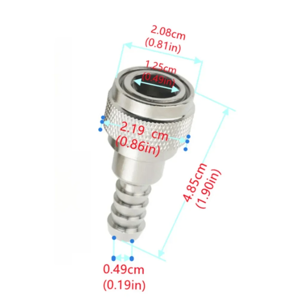 Marine Fuel Connector For Tohatsu Outboard Motor 5HP To 90HP OEM Part Number 3B2-70250-1 Nickel-Plated Copper Fitting