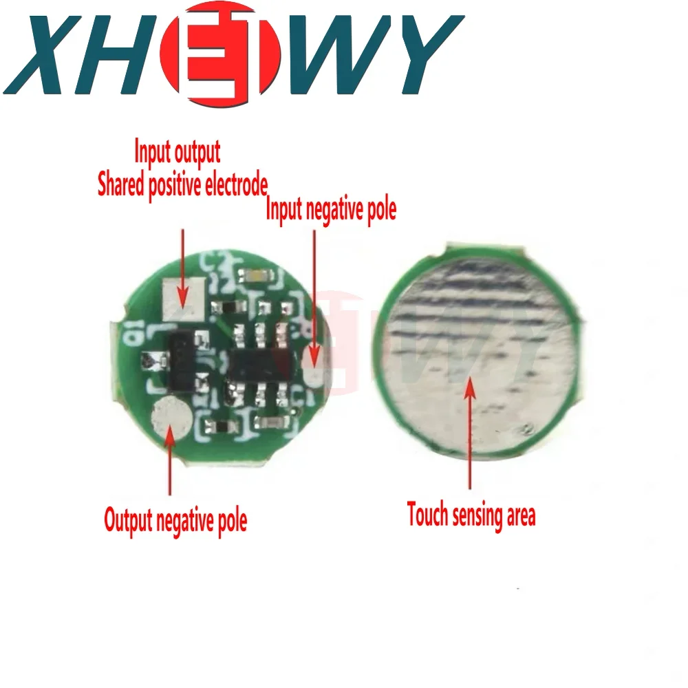 DC5V اللمس مفتاح مستشعر USB امدادات الطاقة 10 مللي متر مصغرة تيار مستمر الإبهام مصباح مرآة LED مرآة الجبهة مصباح اللمس وحدة تبديل