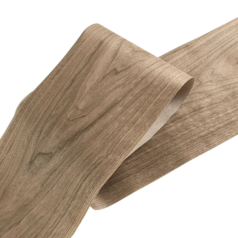 Natural Wood Veneer Flooring DIY Furniture bedroom  renovating 40*300cm (backing non-woven fabric)
