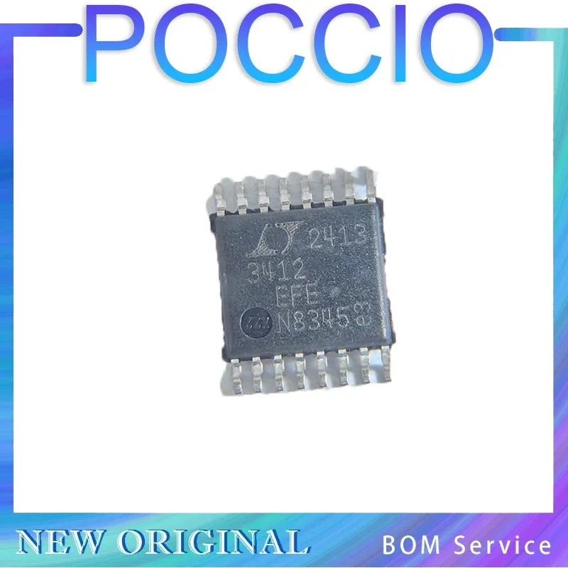 LTC3412 LTC3412EFE LTC3412IFE LTC3412EUF - 2.5A, 4MHz, Monolithic Synchronous Step-Down Regulator