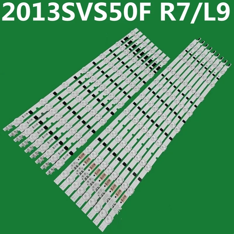 Barra de luz LED de 18 piezas, accesorio para 2013SVS50F D2GE-500SCA-R3 UE50F5000 UE50F5070 UE50F5500 UE50F5700 UE50F5570 UE50F6100 UE50F6170, D2GE-500SCB-R3