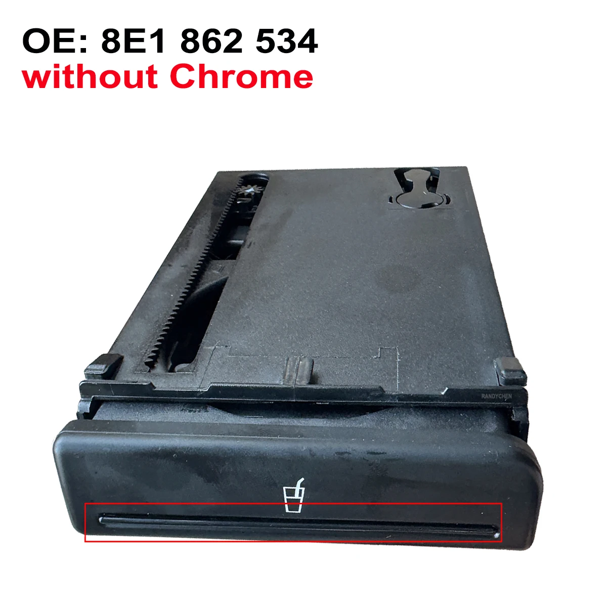 Portavasos Frontal Para Audi A4 B6 B7 (2002-2008), Lado Izquierdo, Número 8E1 862 534 K