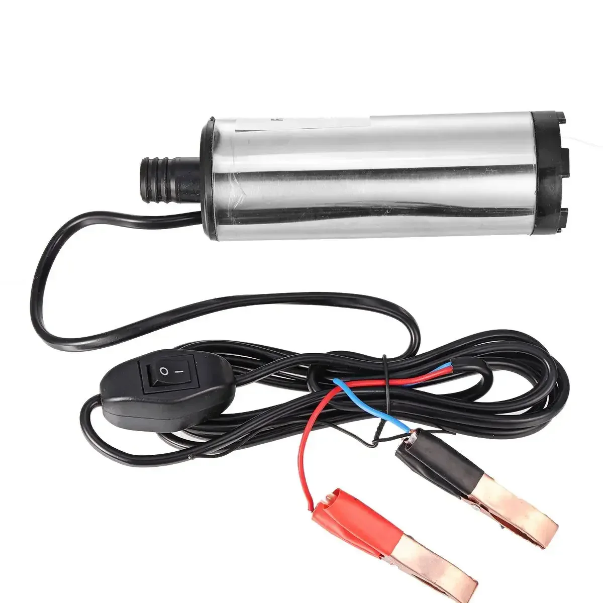 

Fuel Pump 30L/min Stainless steel Submersible 50mm Water Oil Crude Oil Engine Fuel Transfer Refueling Tool DC 12 24 V Volt