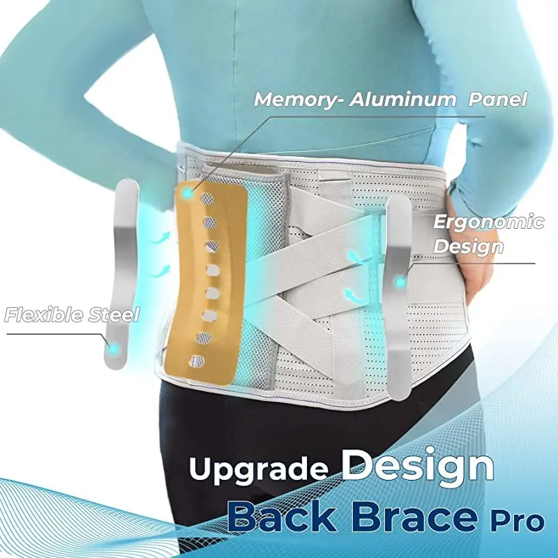 Orthopedic Lower Back Belt for Man Women Pain Relief Adjustable Waist Lumbar Support Breathable Lumbar Pad Brace Faja Hombre