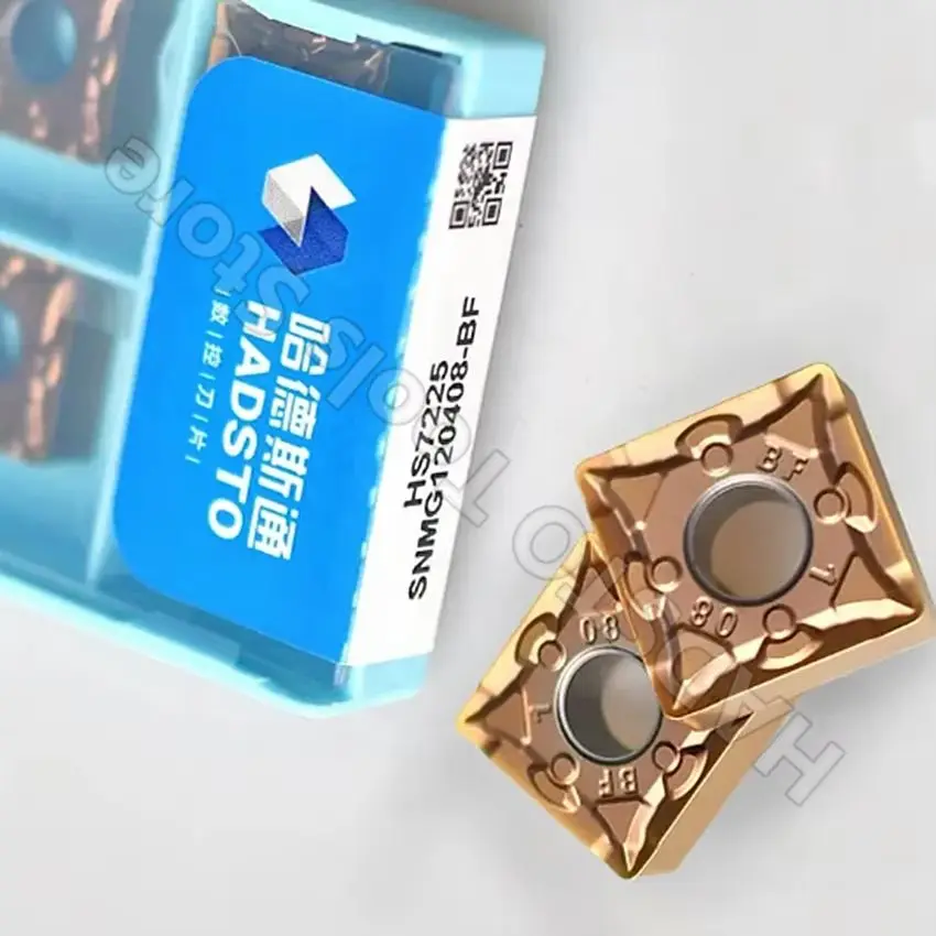 

SNMG120404-BF HS7125/SNMG120408-BF HS7125/SNMG120404-BF HS7225/SNMG120408-BF HS7225 HADSTO CNC carbide inserts Turning inserts