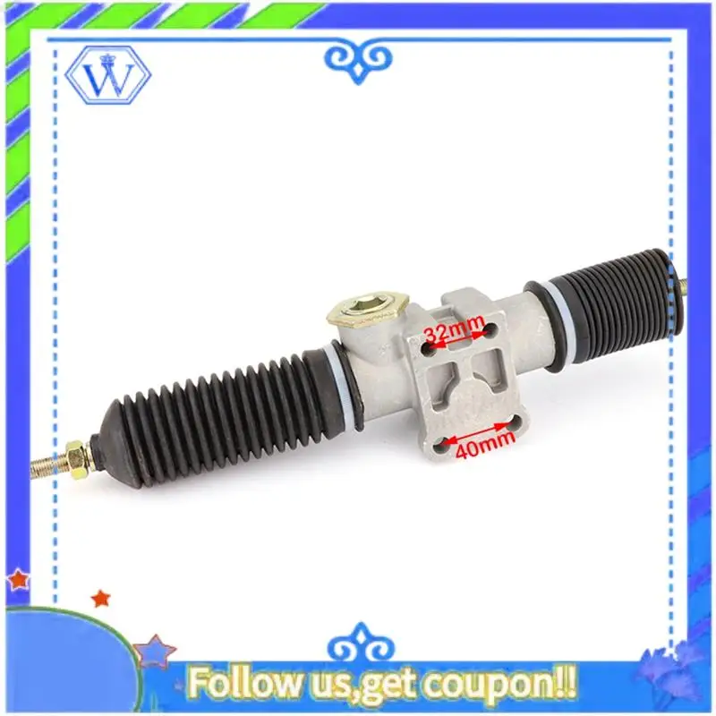 

M46K-360Mm 30T Power Steering Gear Shaft Rack Pinion Assembly 1.75 For DIY China Go Kart Buggy Karting ATV UTV Bike Parts