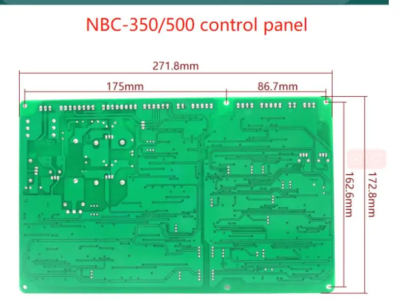 Imagem -02 - Placa-mãe do Circuito de Controle da Máquina de Soldura do Dipper Nbc350 500h Hk114-t3-t4 com Soldadura Manual