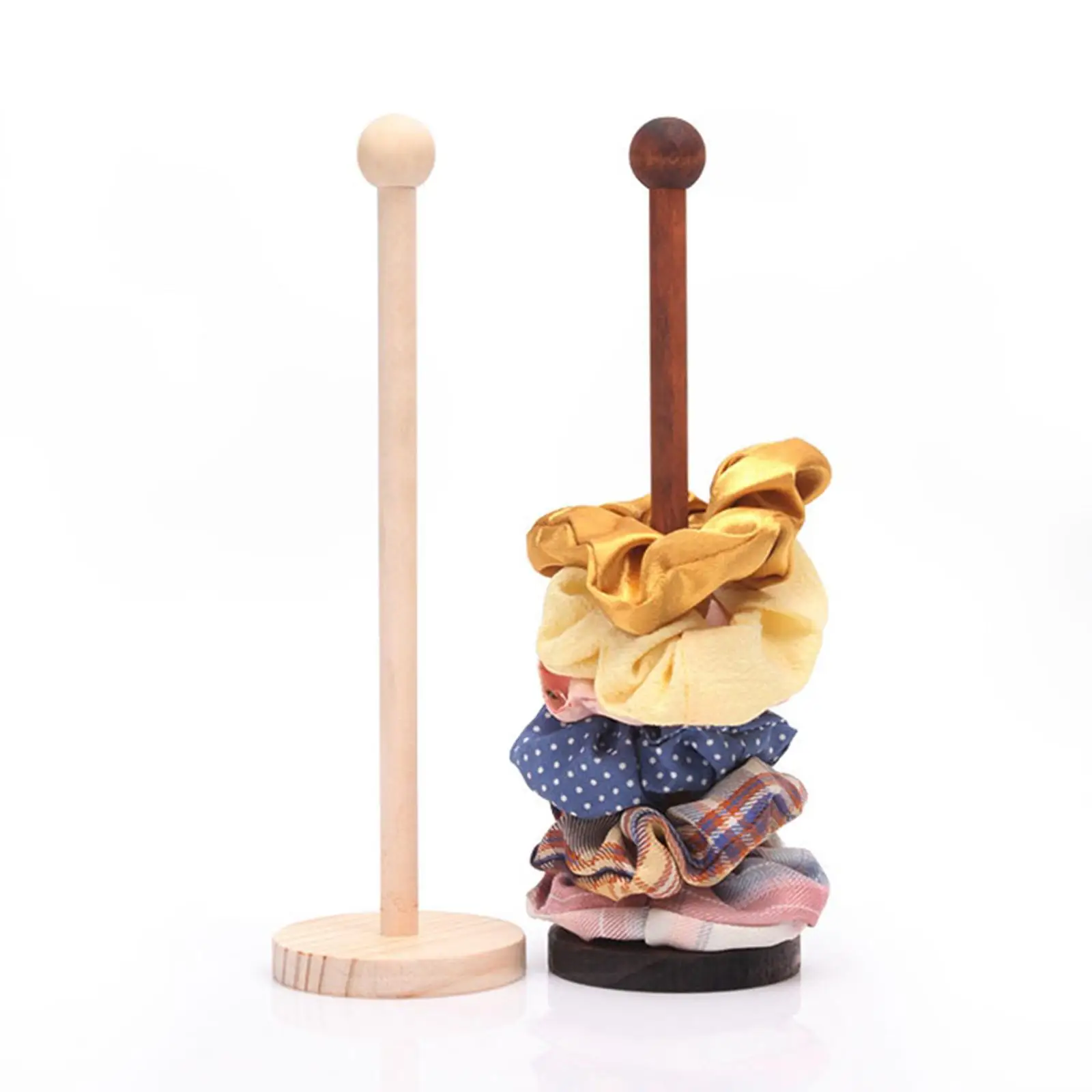 حامل عرض ربطات الشعر وحامل ربطات الشعر لسطح الطاولة