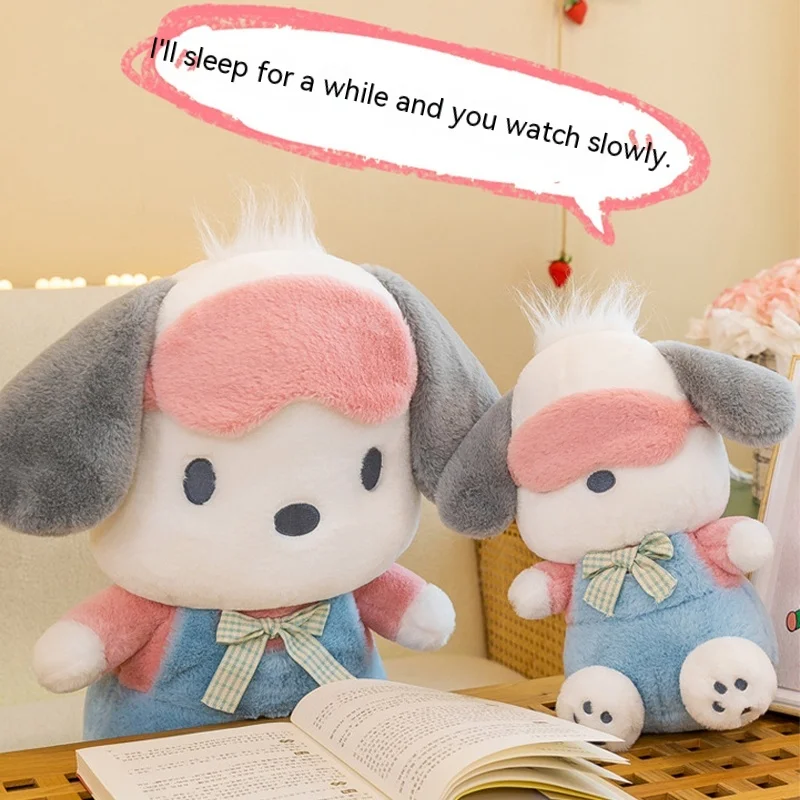 Sanrio Online Celebrity Pochacco Peluche Bambola Grande Peluche Kawaii Cuscino Ragazza Decorazione della Camera Regali di Festa Bambole per Bambini.