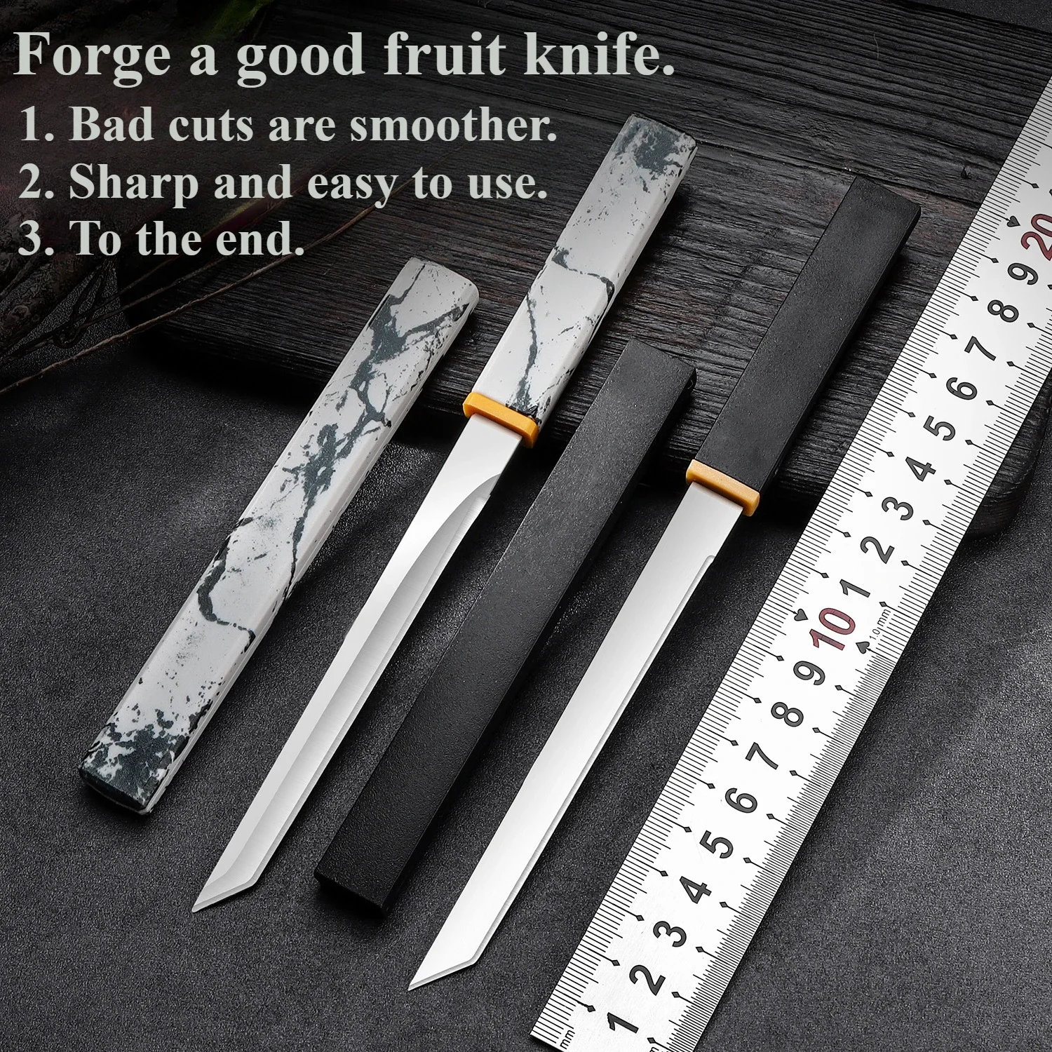 Household Fruit Knife Portable High Hardness Multi-style Kitchen Fruit Paring Knife Chef's Meat Cutting Hand Forged Boning Knife