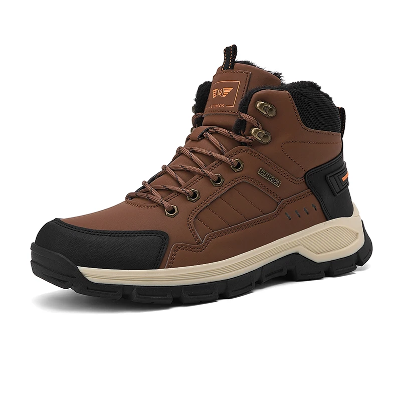 

​Black Friday Sale: Men’s Cozy Snow Boots, Christmas Market Strolls, Slip-Resistant, Stylish Low-Profile for Urban Use​