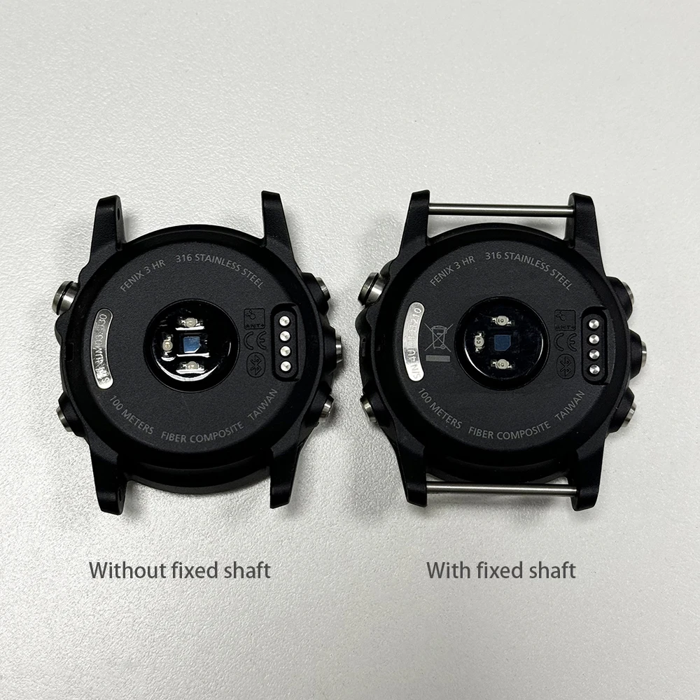 Back Cover Case With Heart Rate Sensor For GARMIN FENIX 3 HR Bottom Cover Shell Lugs Damaged Replacement