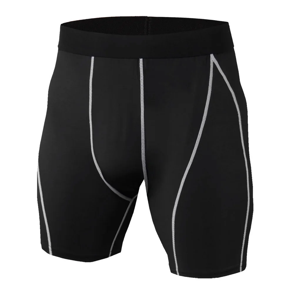 Men\'s Compression Shorts Men Summer Skinny Tights Quick Dry Male Training Sport Shorts Jogging Gym Fitness Running Short Pants