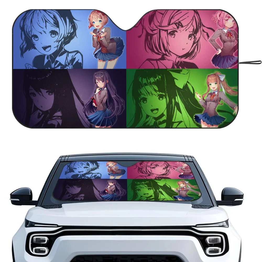 

Doki L-Literature Club Car SunSha теплоизоляционная алюминиевая пленка лобовое стекло солнцезащитные козырьки УФ-лучи блоки автомобильный солнцезащитный козырек