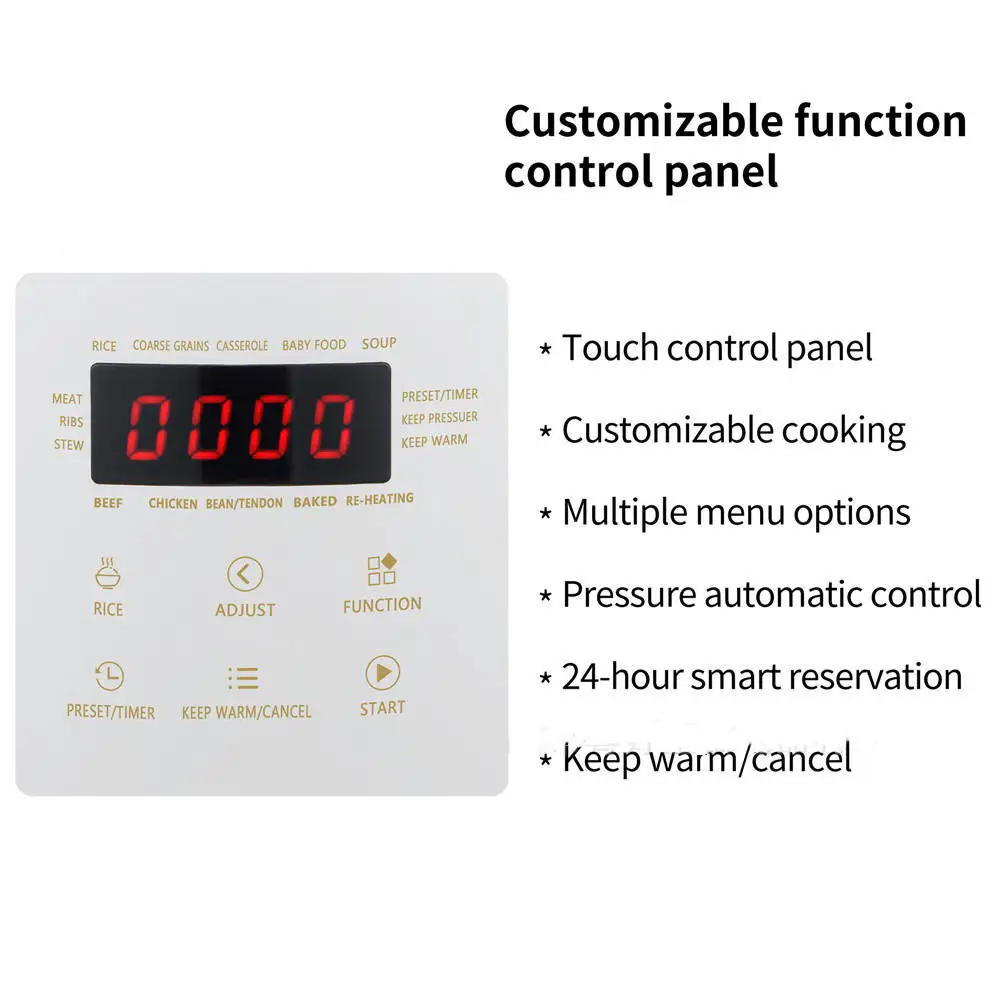 110V3L جهاز طهي الأرز بالضغط الكهربائي الصغير الصغير الطبخ المنزلي جهاز طبخ الأرز الذكي جهاز طبخ الأرز