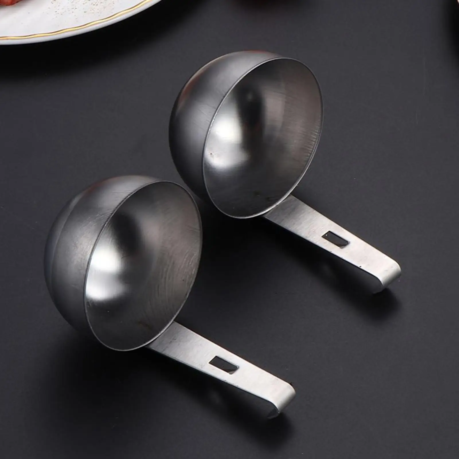 Poached Egg Cooker Hangable Stainless Steel Egg Poacher Round Boiler Steamer Nonstick Cups Holder for Kitchen Cooking Picnic