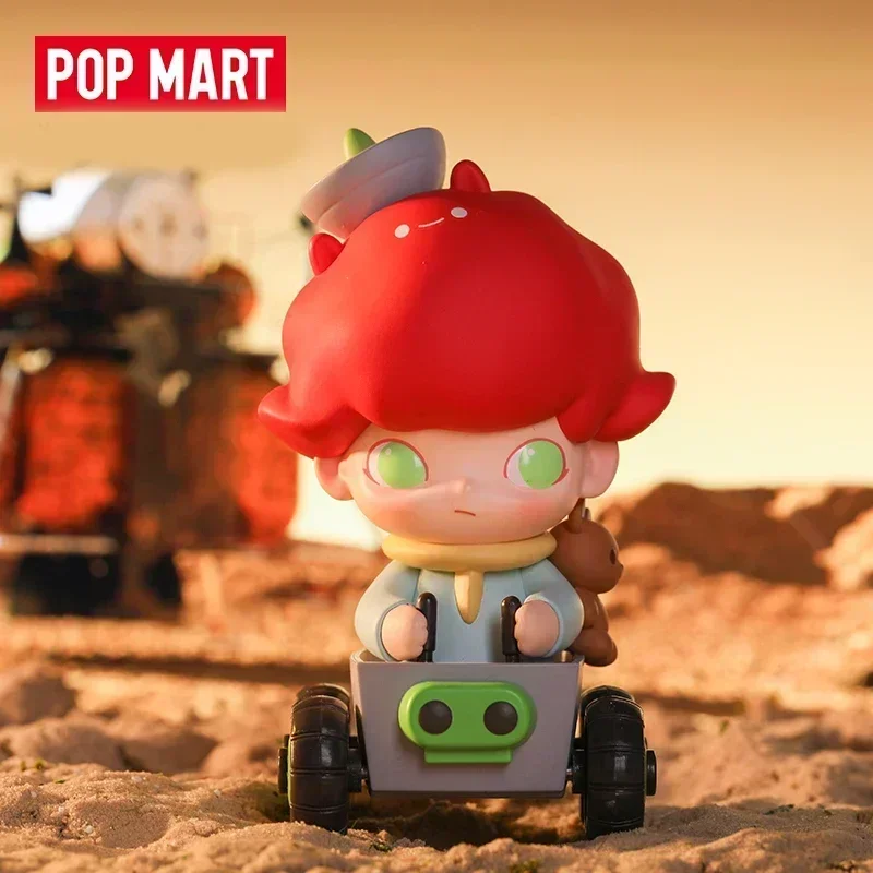 

POP MART Dimoo Space Travel Binary Series Blind Box, Cute Anime Figure, Desktop Ornament, Collectible Doll Gift