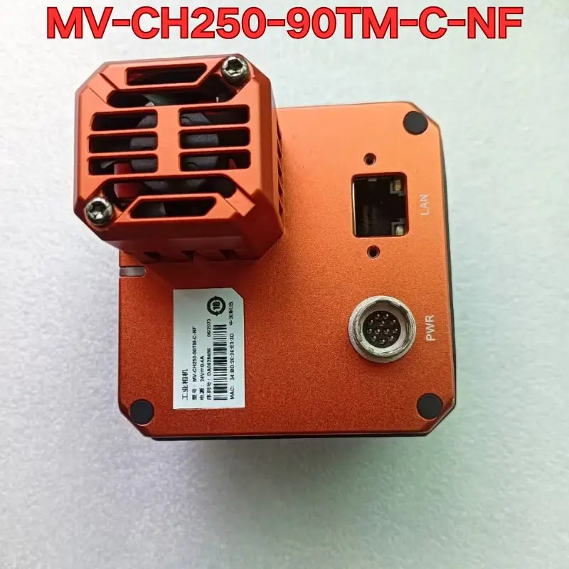 Second-hand MV-CH250-90TM-C-NF industrial camera function test is normal