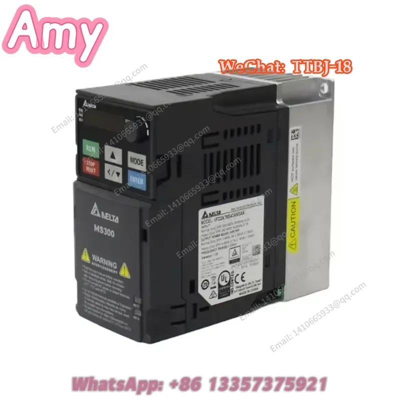 Brand new, , in stock New Single Phase 1.5kw VFD7A5MS21ANSAA Inverter
