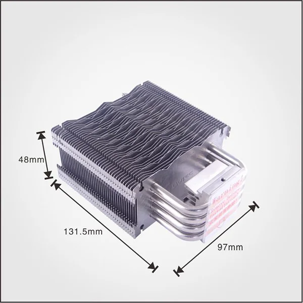 Aluminum heatsink heatpipe for cooling & fan,custom requirements are highly welcome