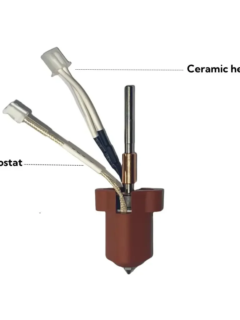 Zestaw Hotend do Creality K1C/K1 MAX/K1 SE Ceramiczny Blok Grzejny Szybkozłączna Dysza Wysokoprzepływowa Drukowanie dla Drukarki 3D K1Max K1C — zdjęcie produktu 7