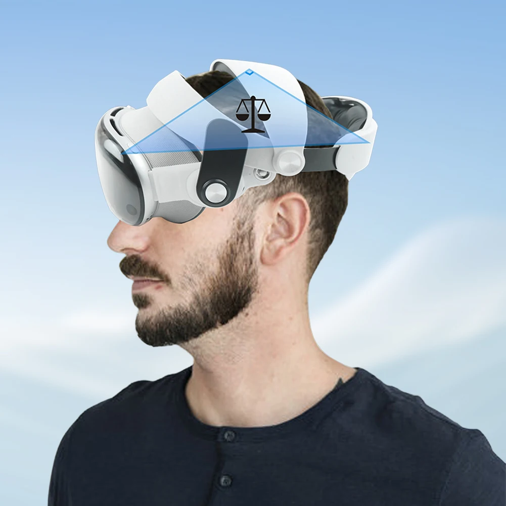 Adjustable Head Strap For Apple Vision Pro Head Strap Improve Wearing Comfortable Headwear For Apple Vision Pro Accessories