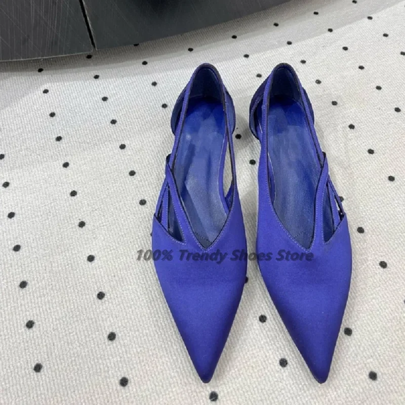 Elegante Seide Dünne Streifen Hohl Vielseitige Sandalen Für frauen Sommer Starke Ferse Neue flache schuhe Außenhandel frauen Schuhe