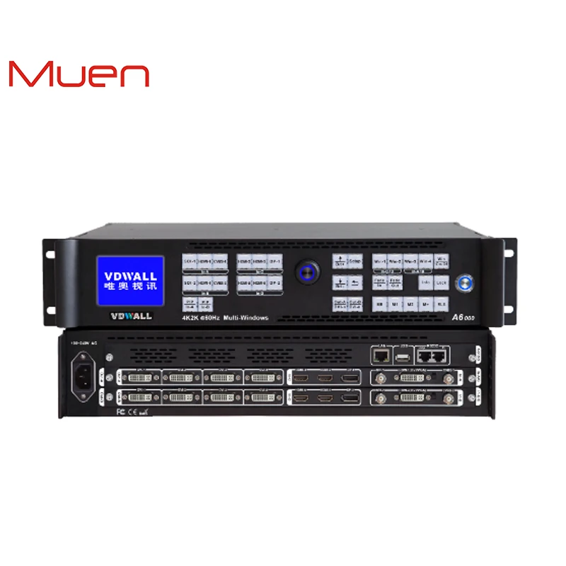 Best Price Stage Events HD LED Video Multi Picture Splicing Processor VDWALL A6000