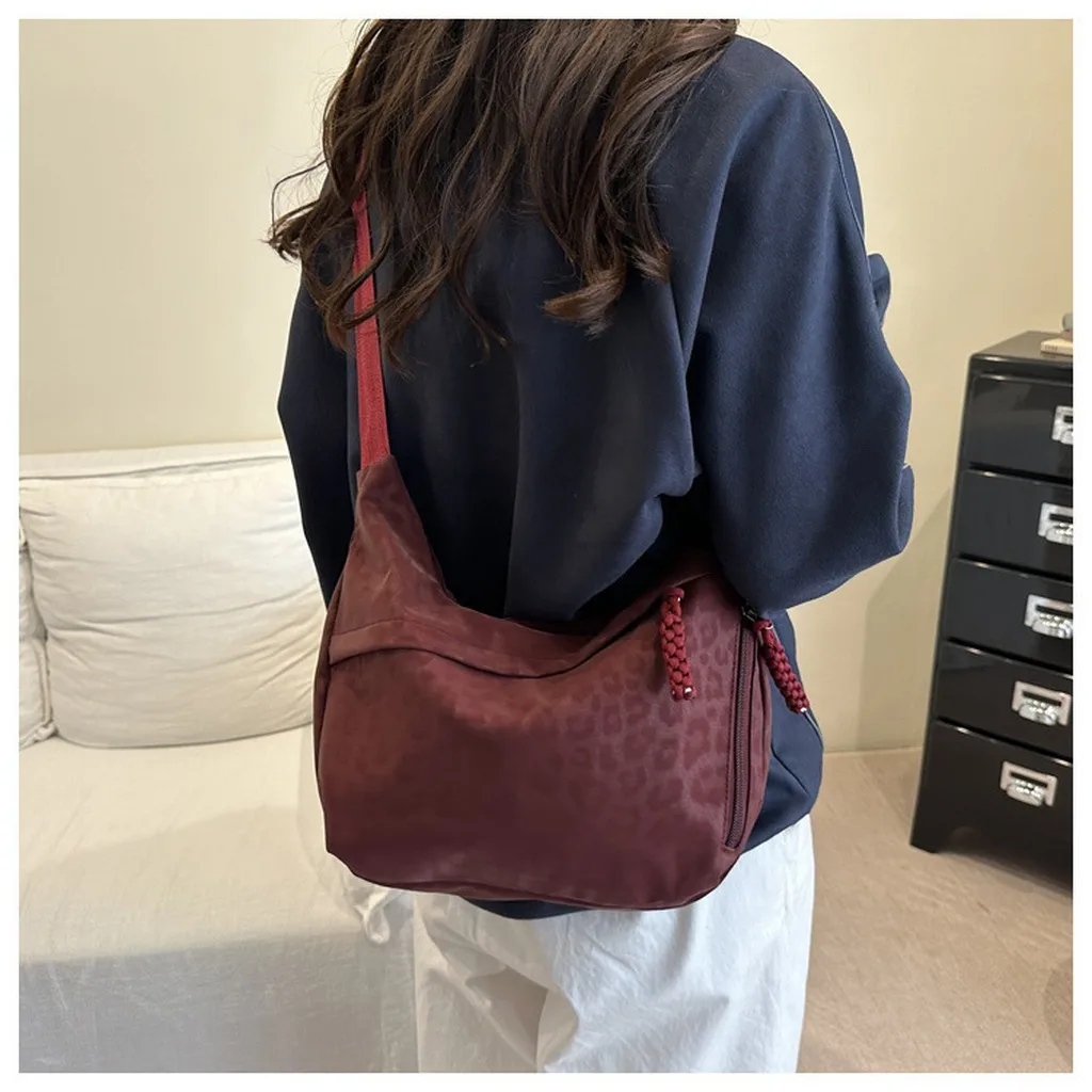 Women'S Casual Bag Soft Structure Large Capacity Handbag Suede Shoulder Bag Casual Daily Commute Bag For Casual Travel Shoulder