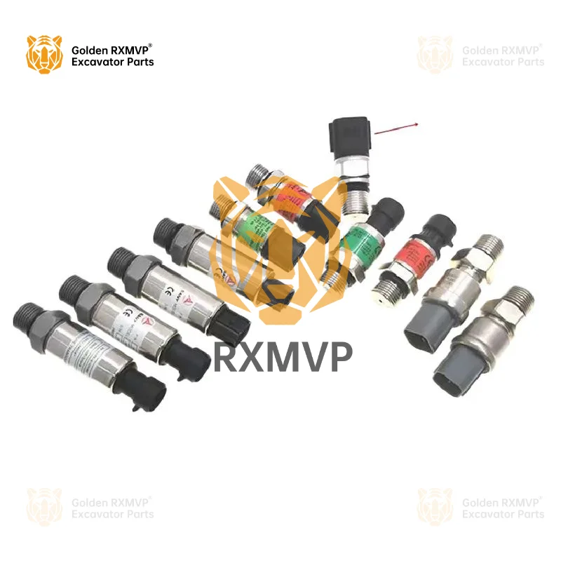 Sany 75/135/205/215/235-8 Hydraulic Pump Distribution Valve High And Low Pressure Sensor Pressure Switch Excavator Accessories