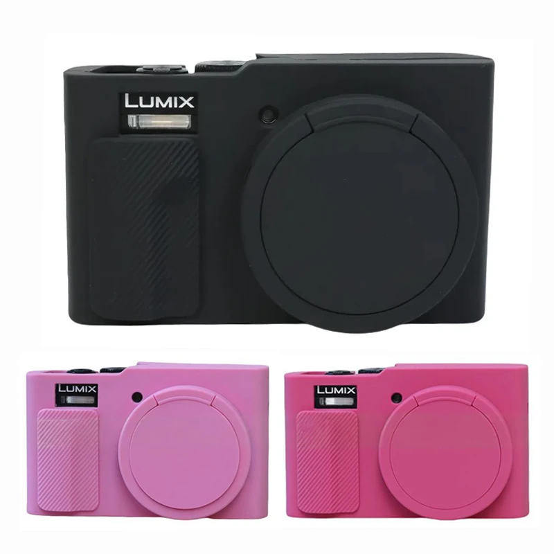 Lumix ZS99 TZ99 حقيبة كاميرا لينة سيليكون واقية لباناسونيك لوميكس DC-TZ99 DC-ZS99 كاميرات مع غطاء حامي العدسة #1