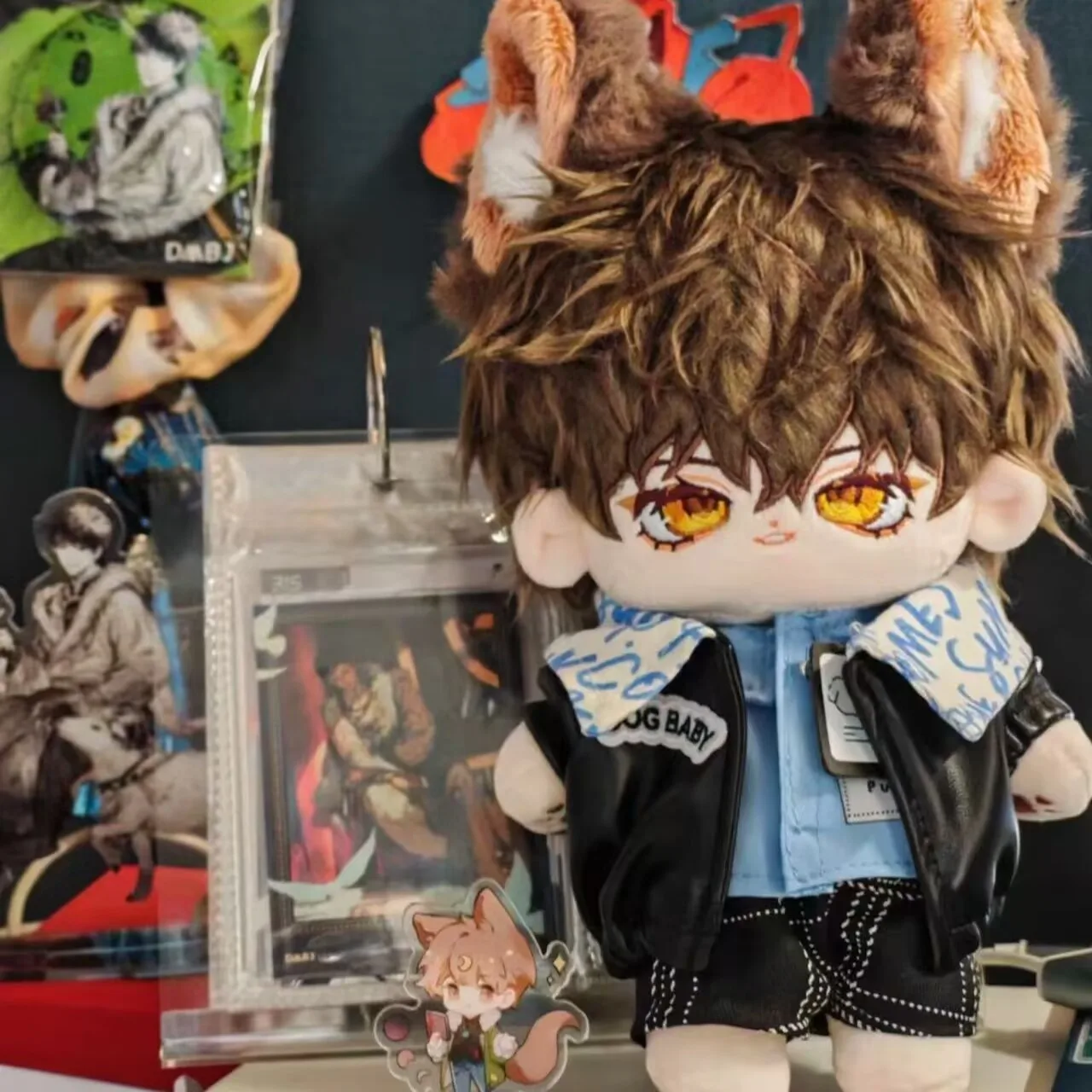 تومب سكران ملاحظات: 'Wu Xie' الرمال رسم القطن دمية 20 سنتيمتر حقيقية دمية الذكور الرمال البحر عيد ميلاد وعطلة هدية دمية