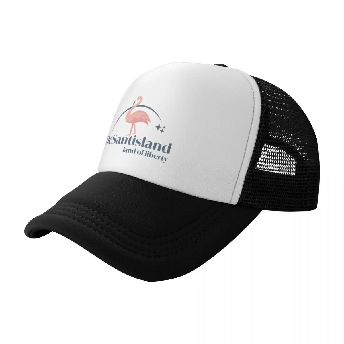 

DeSantisland Land Of Liberty - Land Of Florida Flamingo Baseball Cap Rugby Hat Man For The Sun Women's Hats Men's