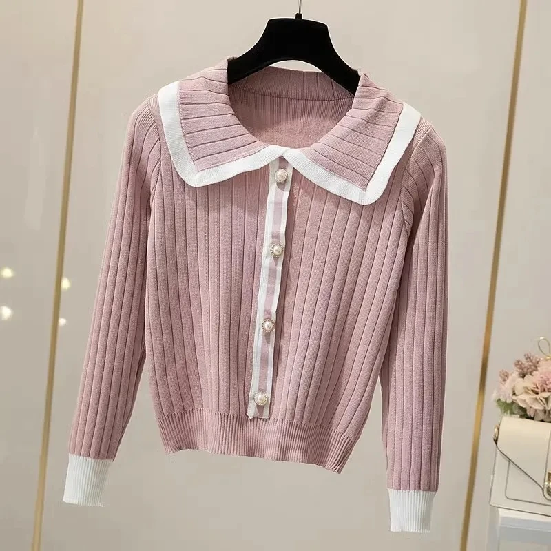 Women Sweater Spring Autumn Basic Pullover Warm Winter Casual Woman Jumpers Korean Fashion Knitted Bottoming Shirt