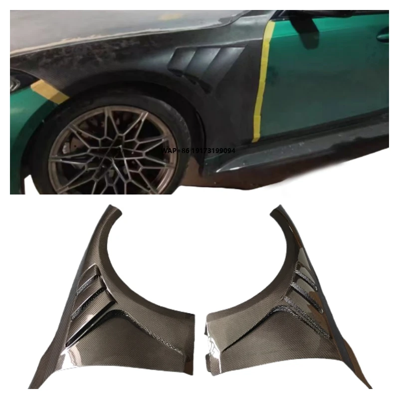 

Wholesale Dry Carbon Fiber Body Kit Side Fenders G80 M3 High Quality Car Accessories for