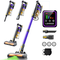 Laresar X11 Wireless vacuum cleaner 550W 55000PA Suction Makes Handheld Smart Home Dust mug 60 Minutes Running Time 3 PCs Filte Set