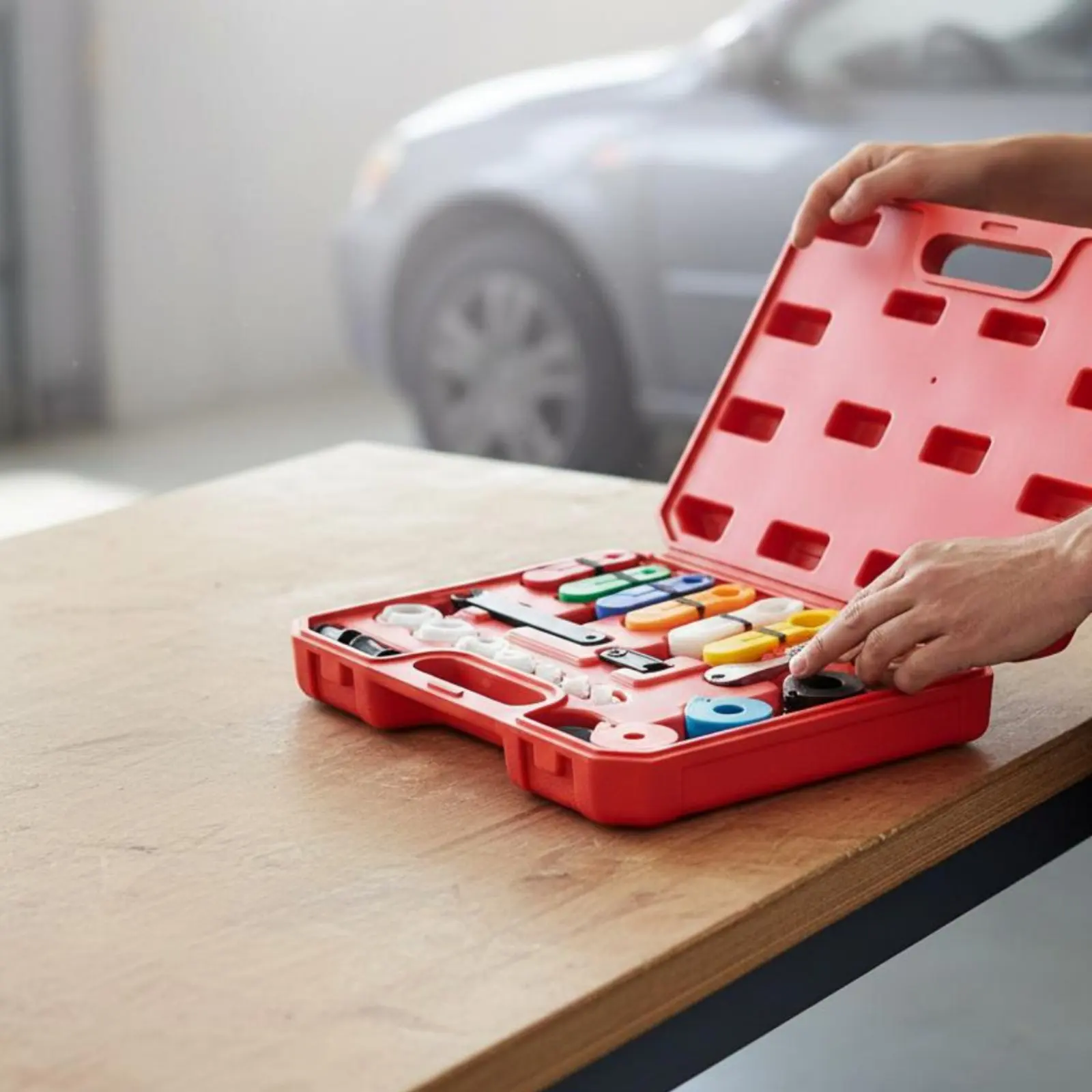

22 Pieces Quick Connect Release Tool Set Organized Carry Case Air Conditioning Line Disconnect Tool Air Conditioning Line