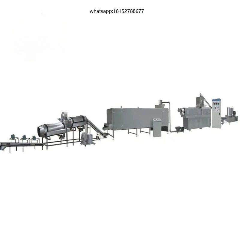 New Fully Automatic Dog Making Machinery Dry Pet Food Line Dog Food Pellet Processing Plant High 2 Ton/h  Grade