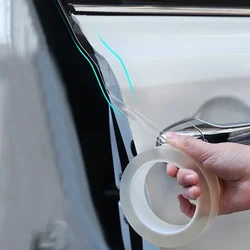 Car Door Protection Sticker Boot Door Threshold Scratch and Crash Protection Film Transparent Nano Tape Door Edge Protection