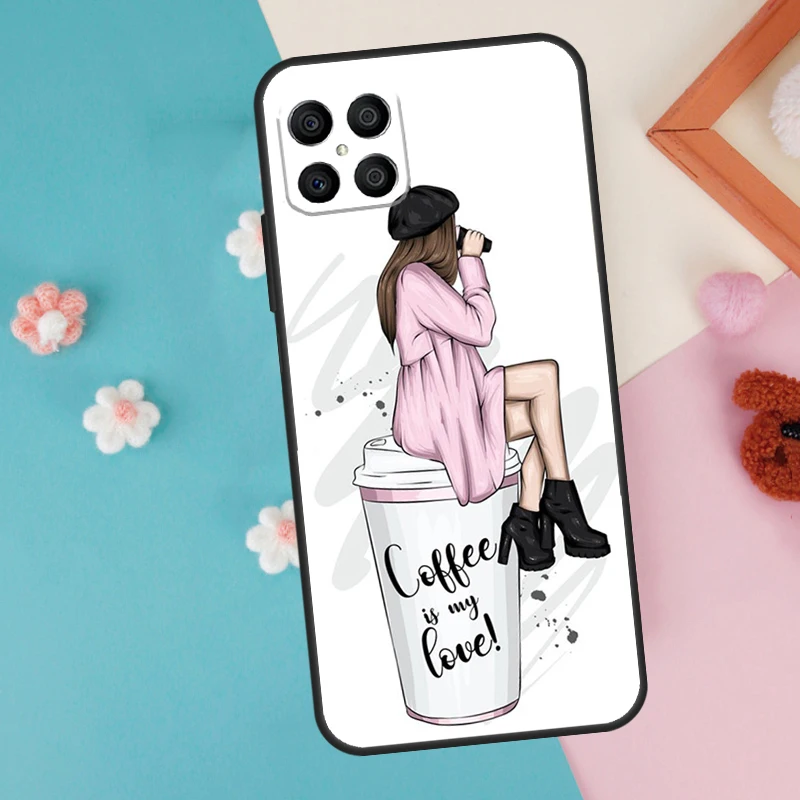 حافظة قهوة لأول مرة لهاتف Honor 200 Pro 50 70 90 X9a X8a X8 X9 X8b X9c X9b Honor Magic 7 Pro 5 6 Lite #6